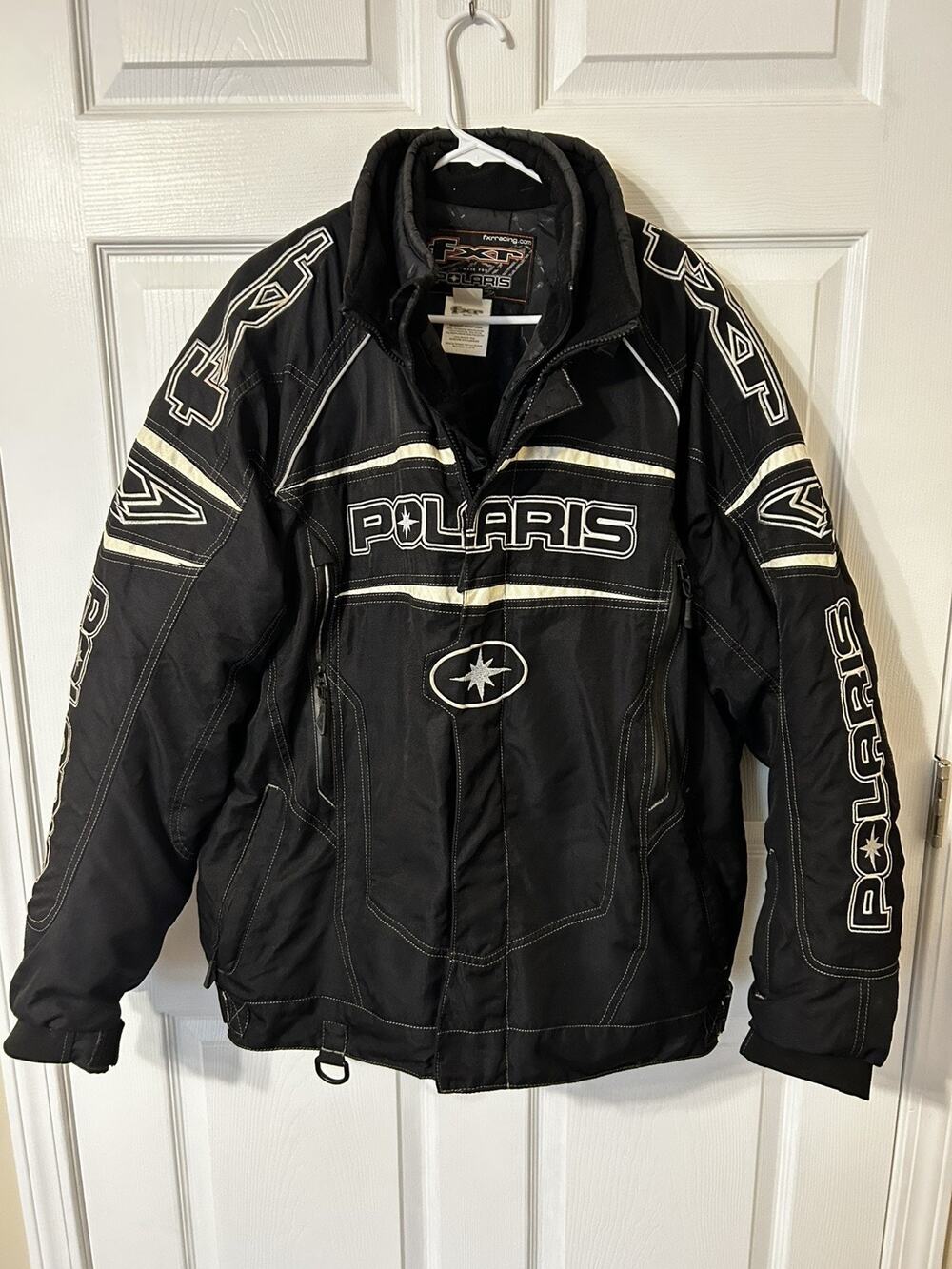 Vintage Polaris FXR Racing Snowsled Jacket Size Large